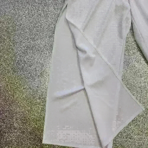 PLUS SIZE ANDREA CROP TOP AND FLARE PANTS SET -  WHITE SIZE 2X NWOT - Picture 6 of 12